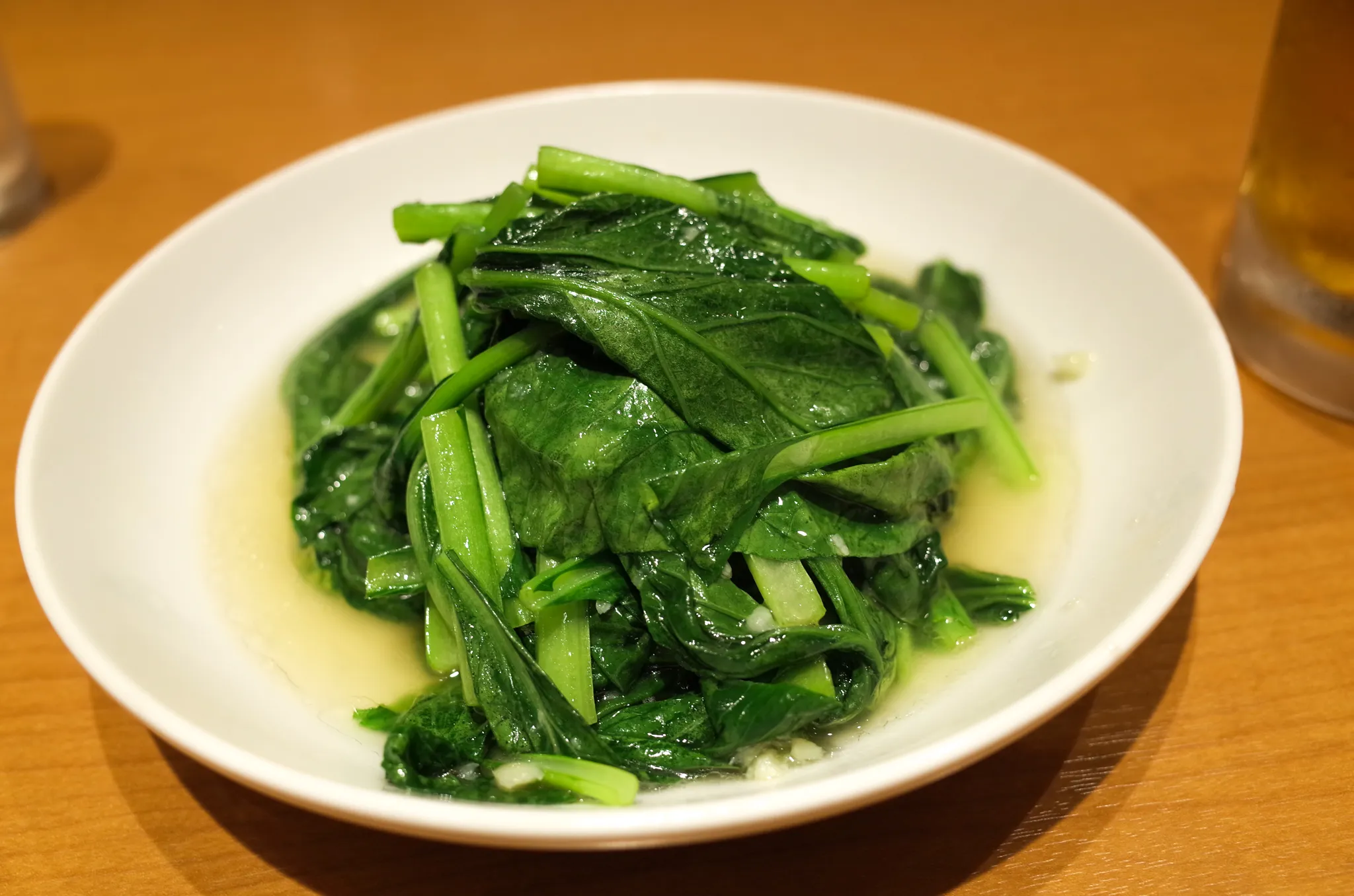 青菜炒めはどの店舗でもうまい