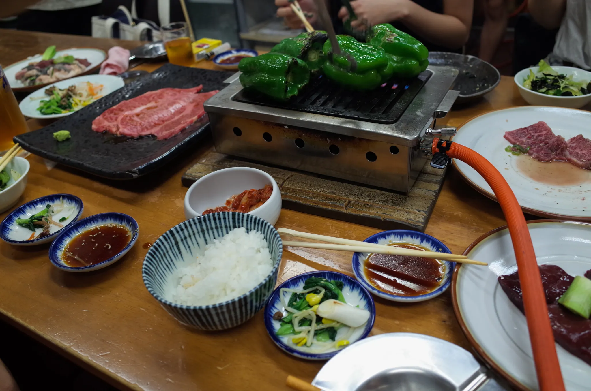 不意にオススメされたピーマン。おいしかったけども