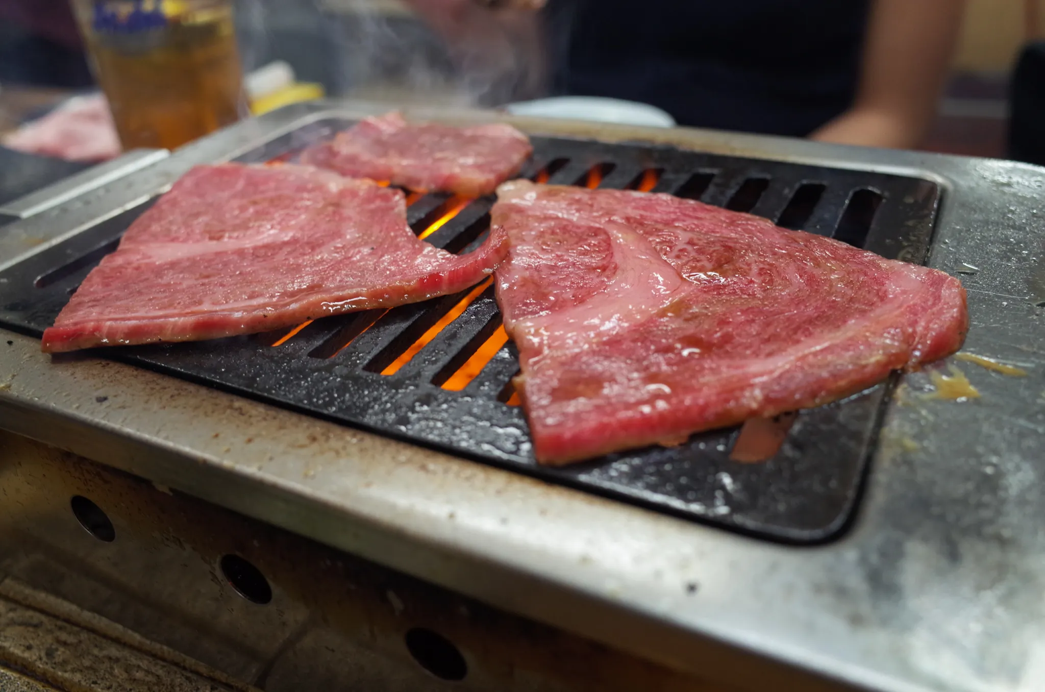 特上ロース。艶やか